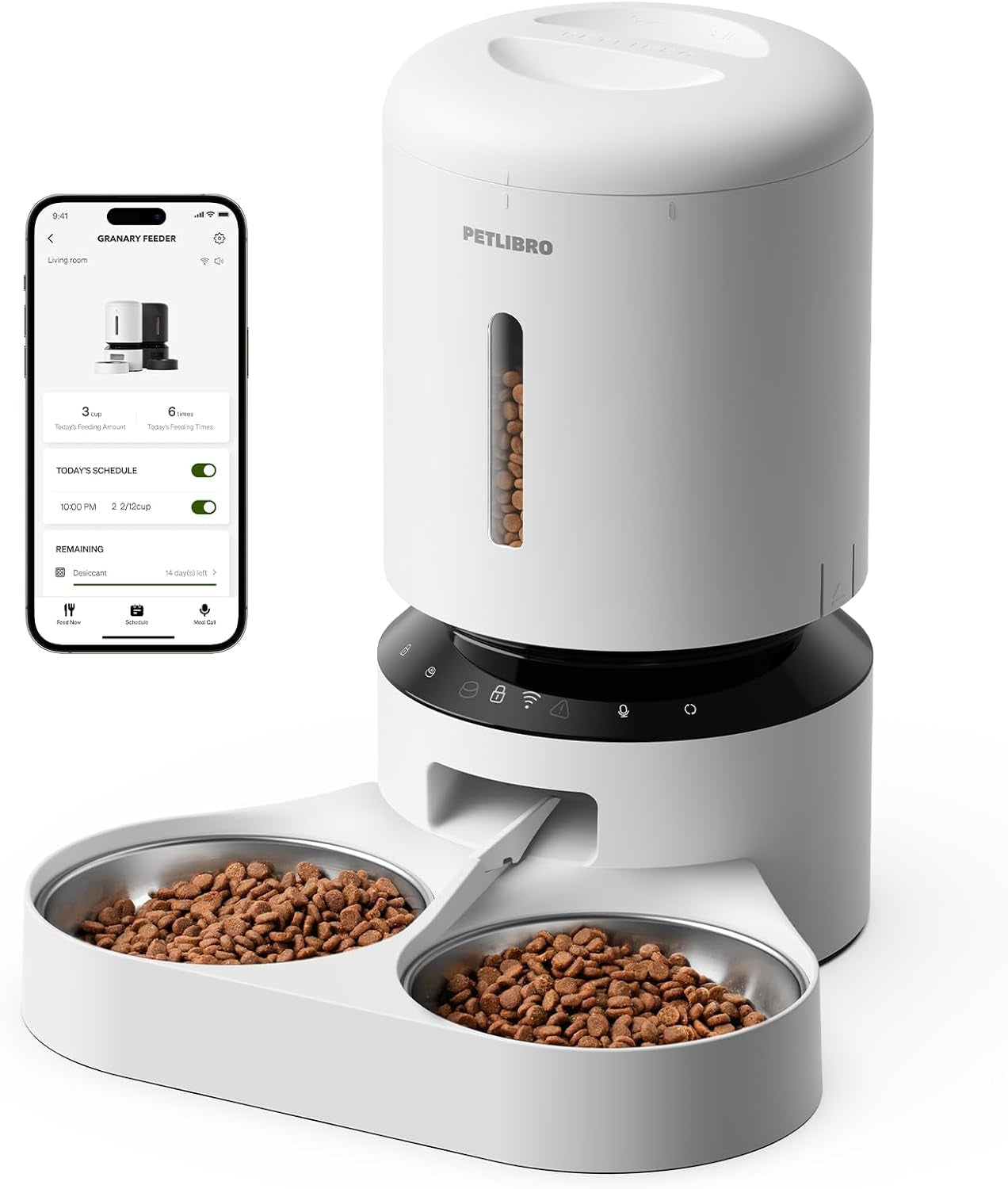 Smart Automatic Pet Feeder with Camera