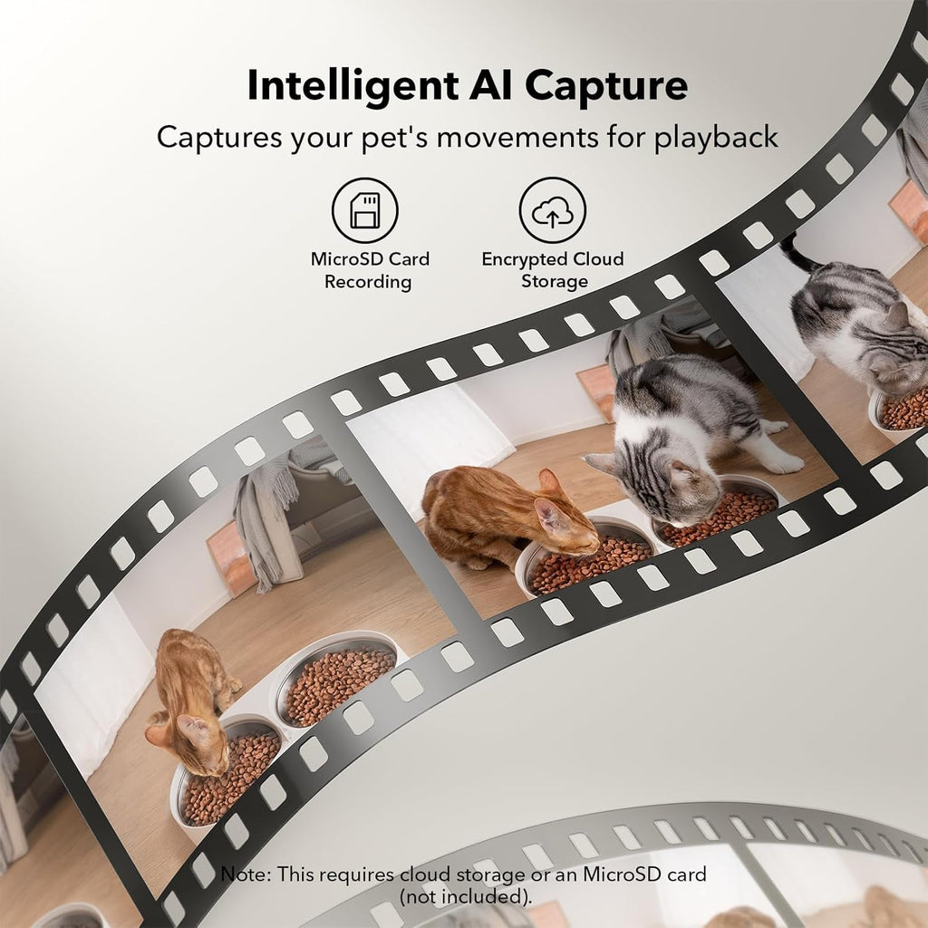 Smart Automatic Pet Feeder with Camera