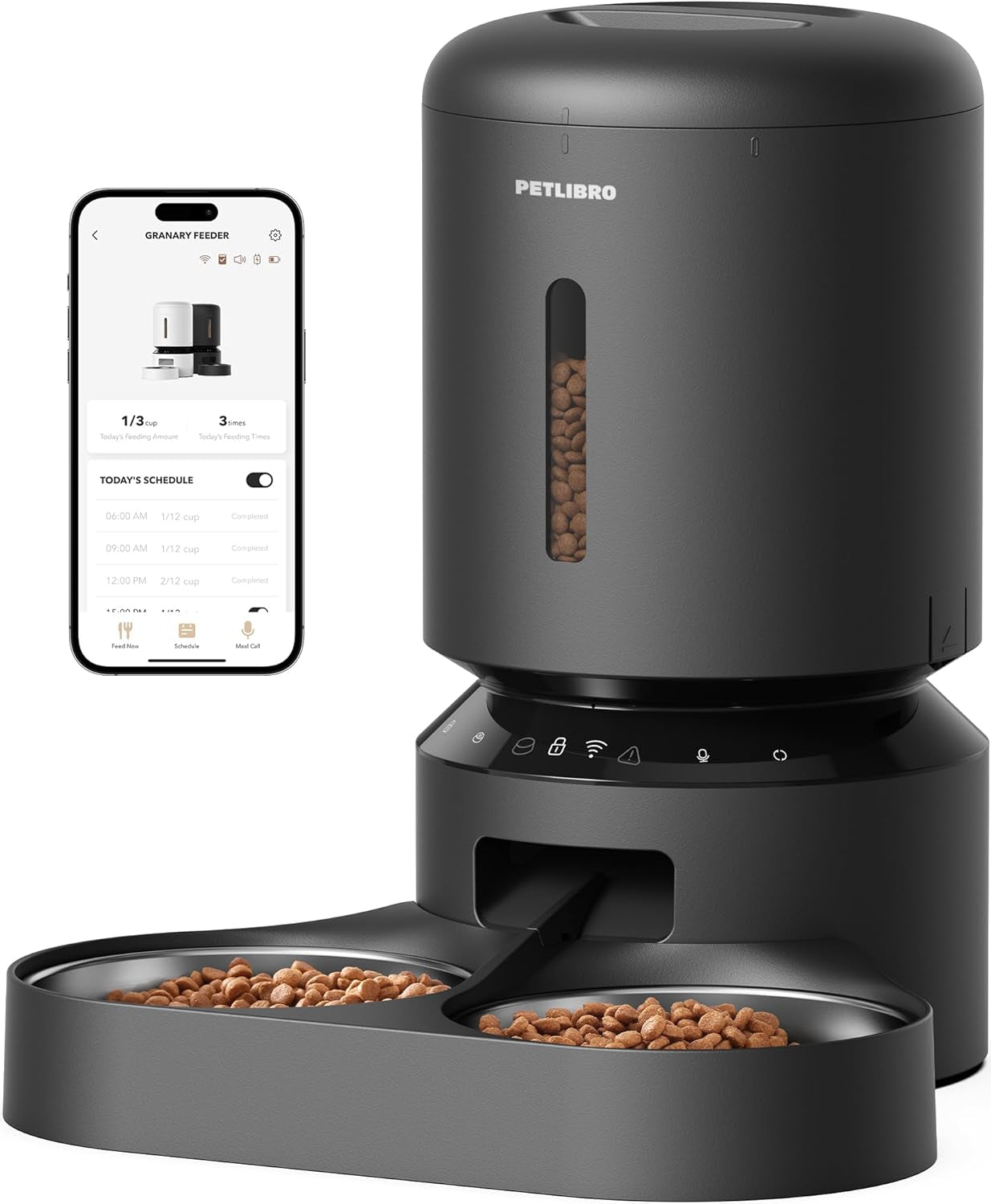Smart Automatic Pet Feeder with Camera