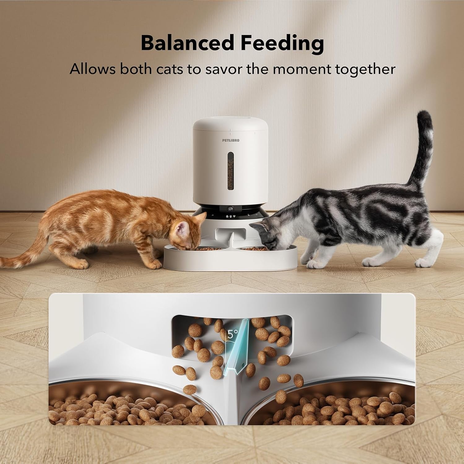 Smart Automatic Pet Feeder with Camera