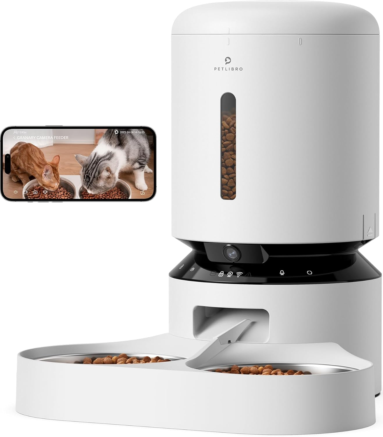 Smart Automatic Pet Feeder with Camera