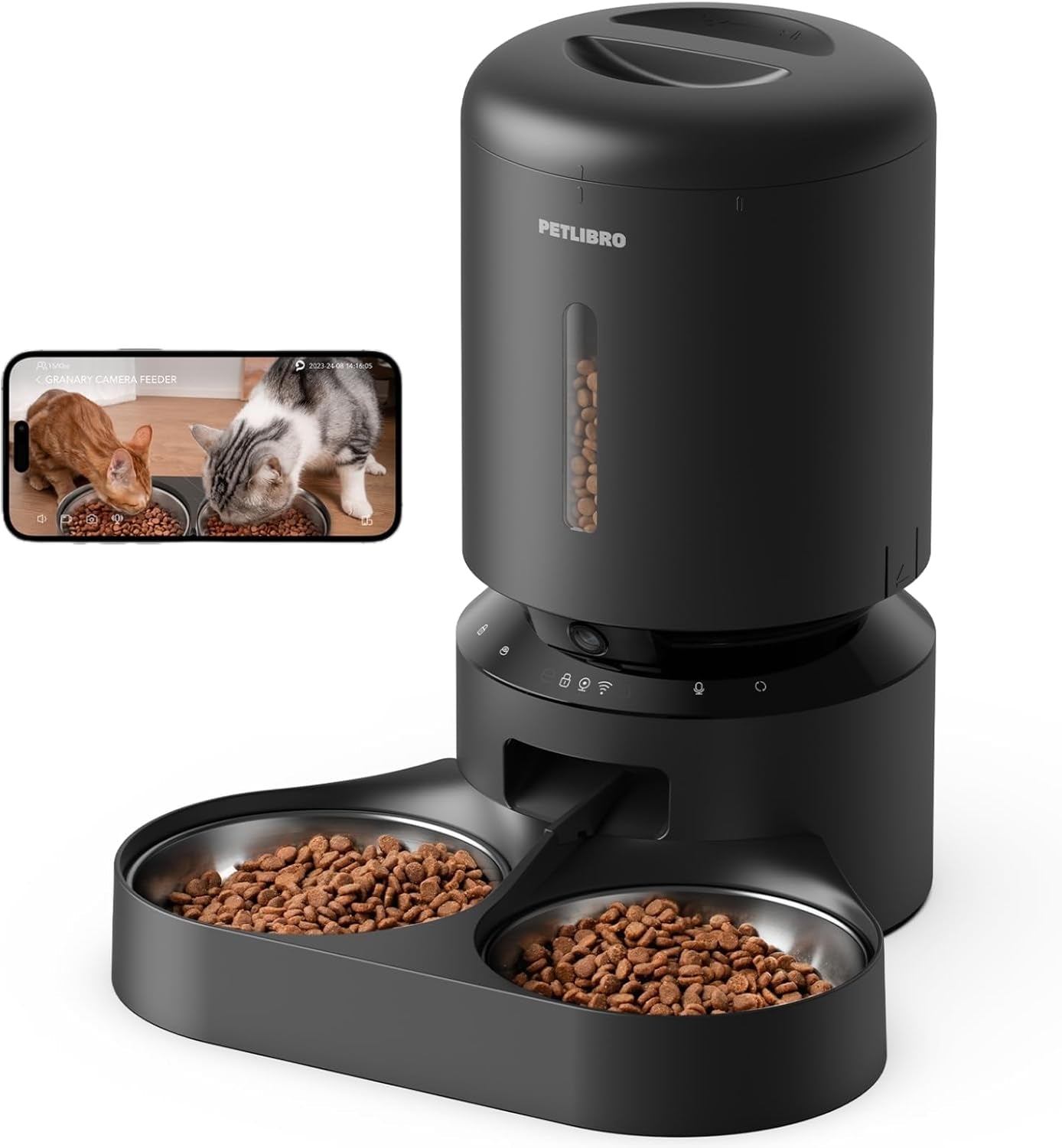 Smart Automatic Pet Feeder with Camera