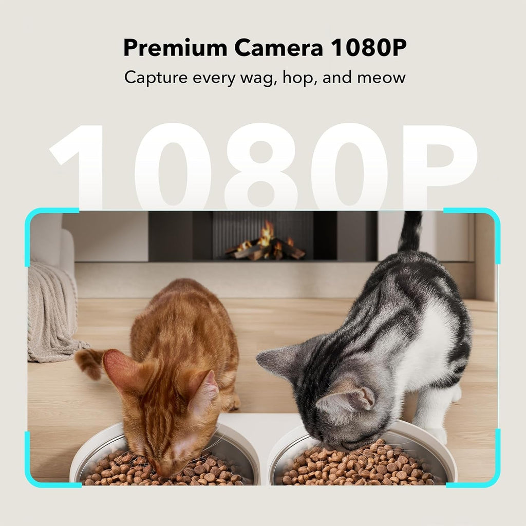 Smart Automatic Pet Feeder with Camera